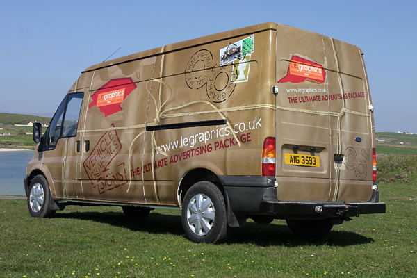 L.E. Graphics Transit Van