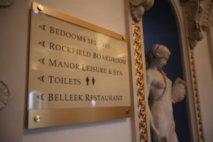 interior directional signs
