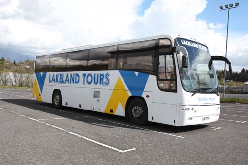 Lakeland Tours new coach livery by LE Graphics