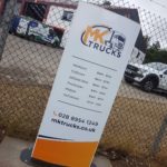 MK Trucks Totem Sign 2