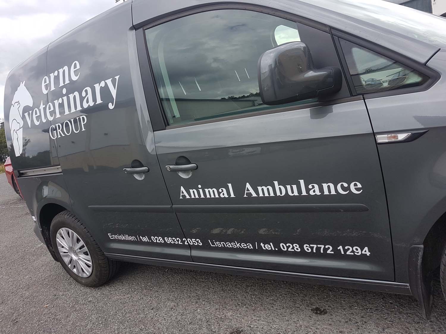 Animal Ambulance Graphics for Erne Veterinary 03