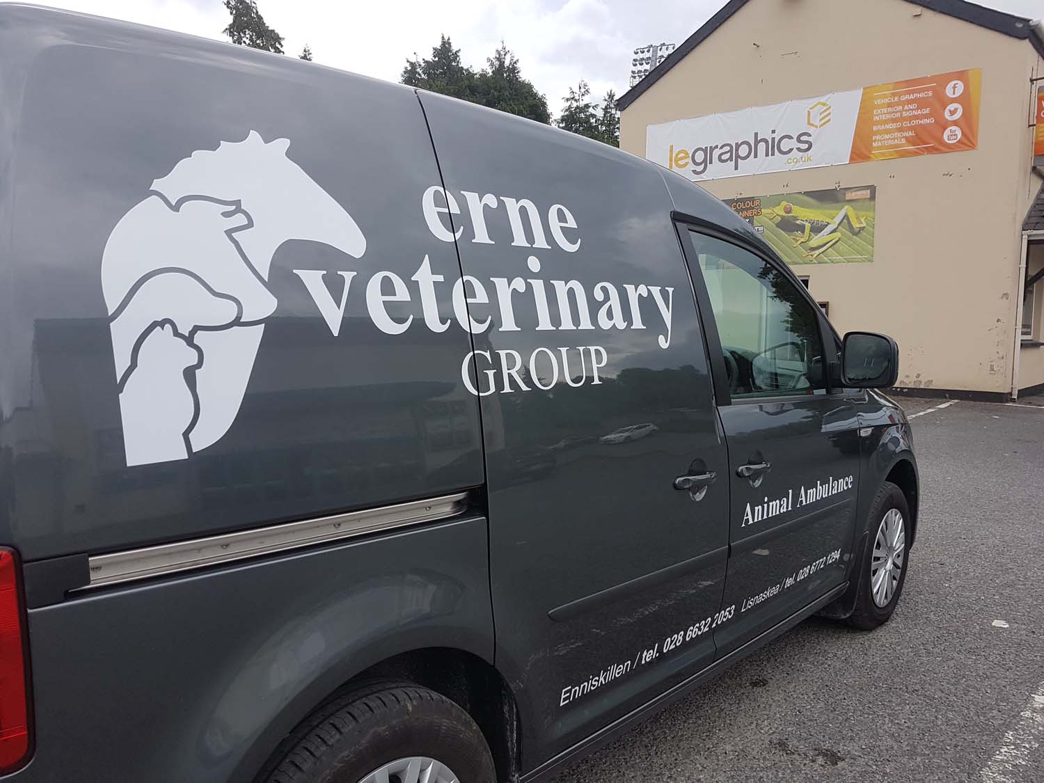 Animal Ambulance Graphics for Erne Veterinary 12