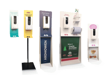 Automatic Touch Free Sanitiser Stations