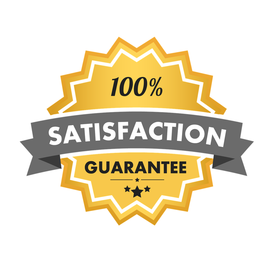 satisfaction guarantee, 100 satisfaction, seal-2109235.jpg